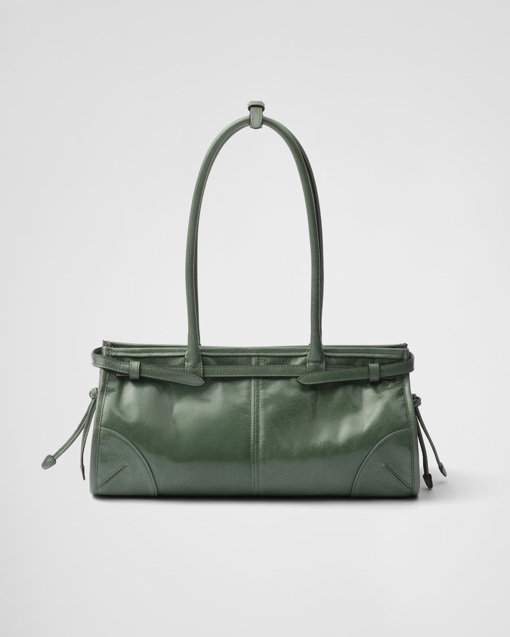 Prada Bonnie Medium Leather Handbag - Image 6